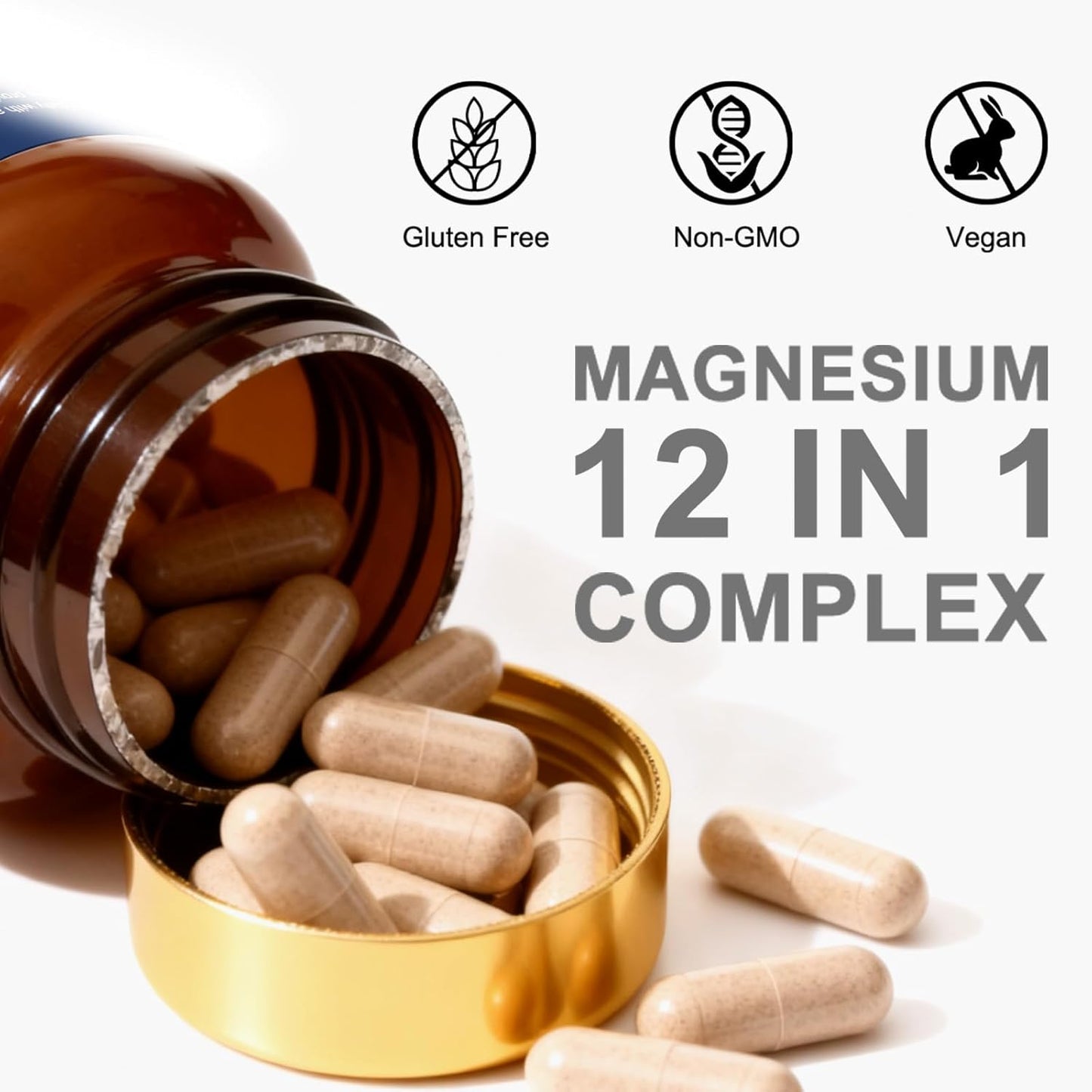 Magnesium 12-IN-1 Complex Capsules
