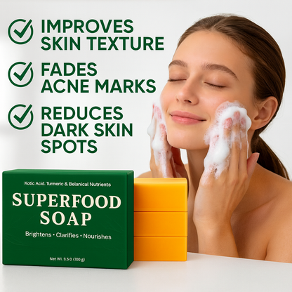 THE SUPERFOOD SOAP BAR FOR DARK SPOTS