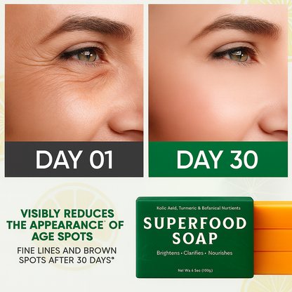 THE SUPERFOOD SOAP BAR FOR DARK SPOTS